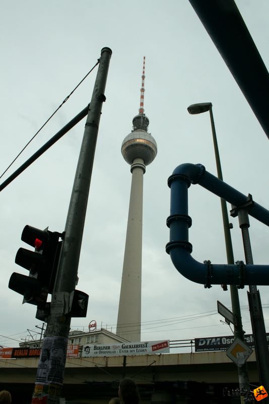 Berlin TV Tower, Berlin TV Torony, Berliner Fernsehturm, steel 2