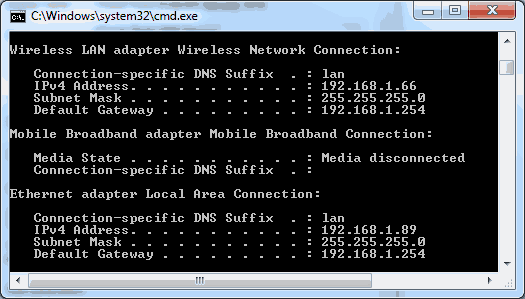 internetes IP cím lekérdezése