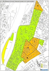 parkolási övezetek Budapesten a XIII kerületben 2012 tervezet