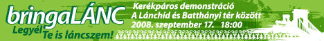 CriticalMass kerékpár lánc