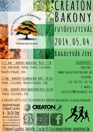 Creaton Bakony Maraton és Félmaraton