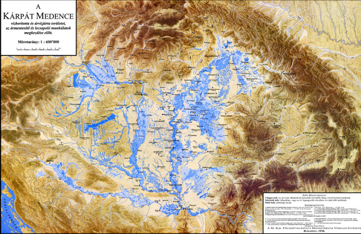 A Kárpád medence árvizi gazdálkodása