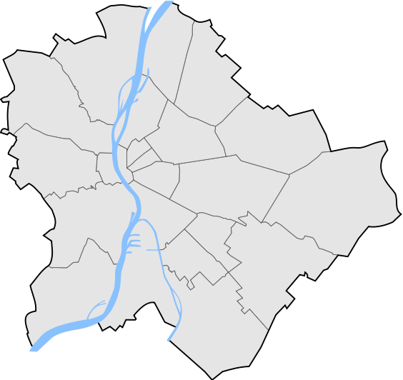 nyomtatható budapest térkép kerületek Budapest Keruletei Terkepen nyomtatható budapest térkép kerületek