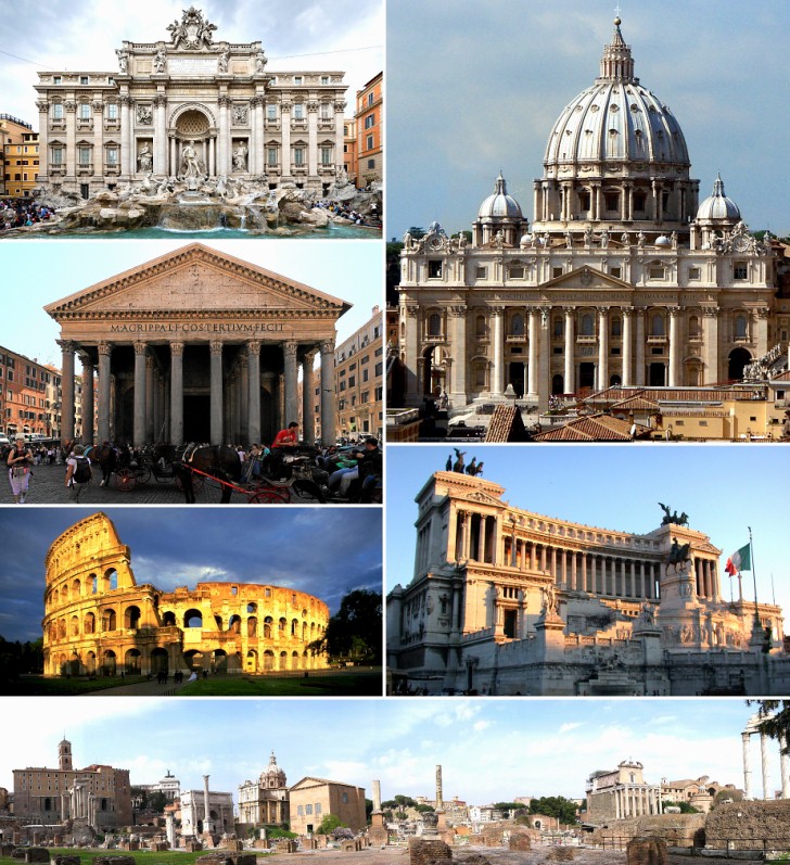 Róma nevezetességek