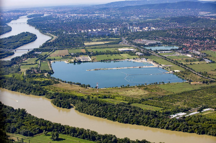 Lupa-tó és a Duna