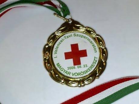 Velencei-tavi szupermaraton futóérem
