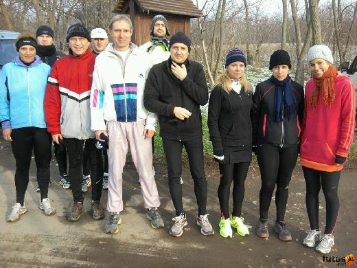 A futás rajtja előtt - 2013.01.27 Gosztolya József futás 20 km futás előtt - 2013.01.27..jpg