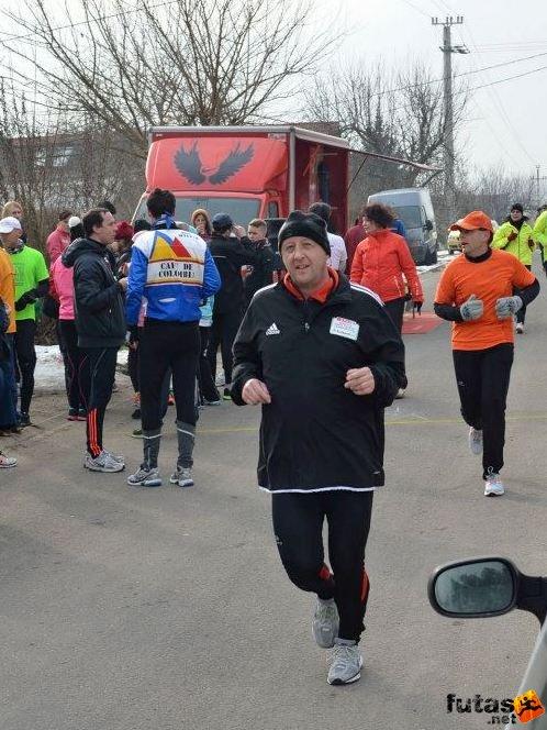 Kopcsay Péter - Yours Truly 25 km, Dunakeszi 2013.01.27. Kopcsay Péter futás Dunakeszi 2013-01-27.jpg