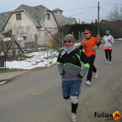 My First half Yours Truly ran in Dunakeszi Hungary Szelezsán Norbert futás Your Truly 2013.01.27 25 KM.jpg