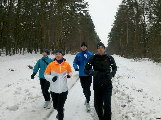 A csapat egy része, 21 km környékén Szabo Istvan futás YT50_2013.01.jpg