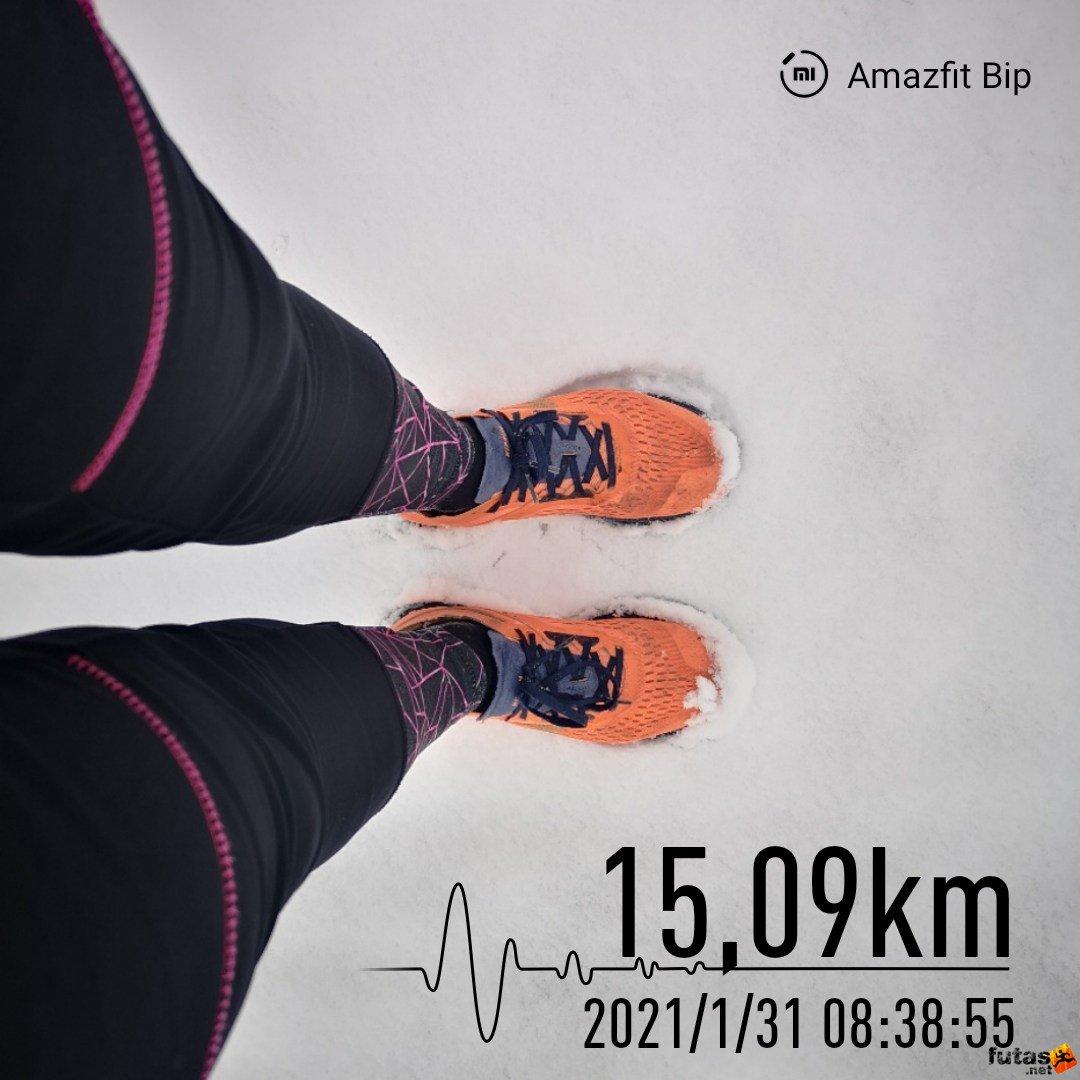 Futás közben a ropogós havon ❤ Tamara Fekete-Setény futó 1612092068496_share.jpg