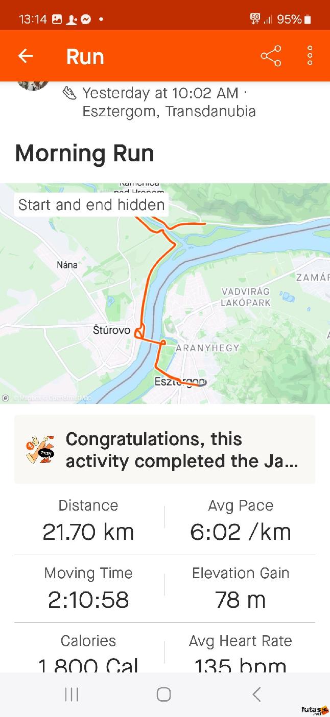 Strava oldal teljesités fotója Pósa  Tibor futó Screenshot_20240129_131419_Strava.jpg